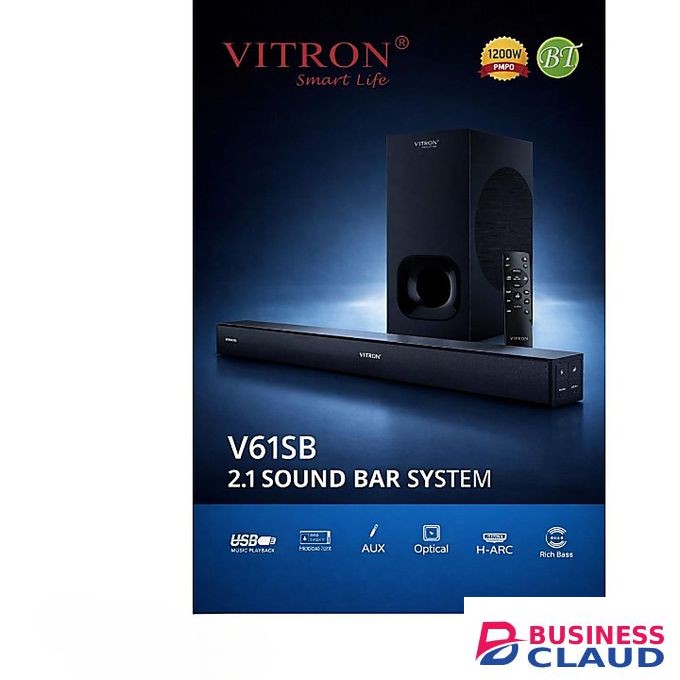 Vitron 2.1 Soundbar with HDMI ARC and Optical