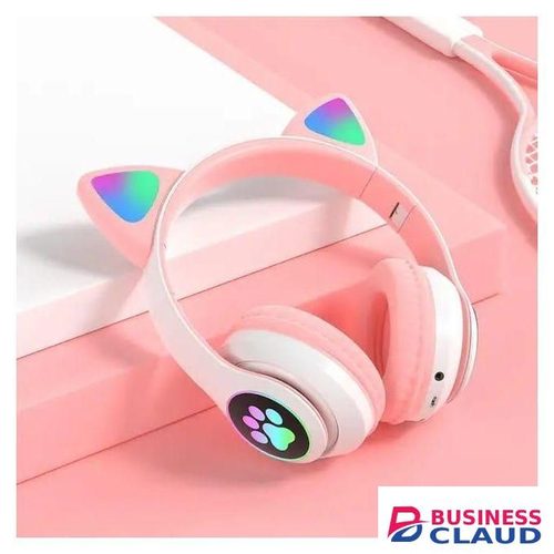 Earphones headphones Kids Headphones With Microphone/RGB LED Light, BluetoothKids Headphones With Microphone/RGB LED Light, Bluetooth