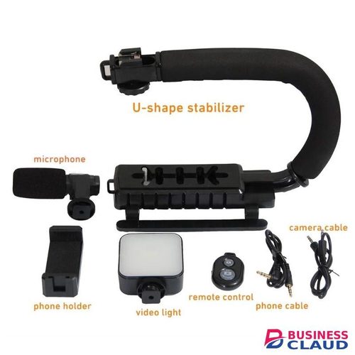 AY-49U photography fill light set handheld interview stable ABS fill light bracket vlog kit