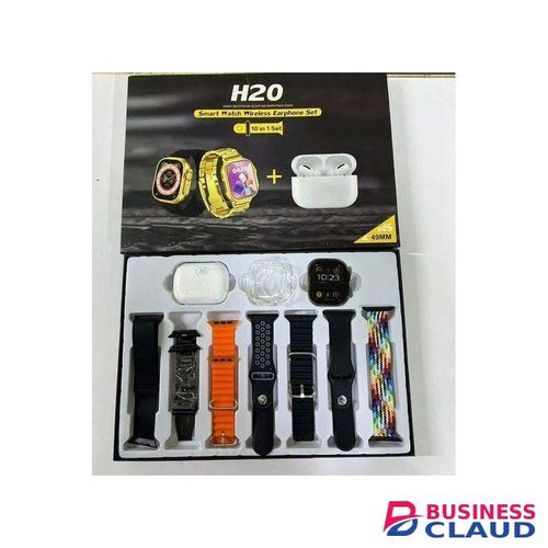 Smartwatch with Wireless Earphone Set – 2-in-1 Combo for Fitness & Entertainment