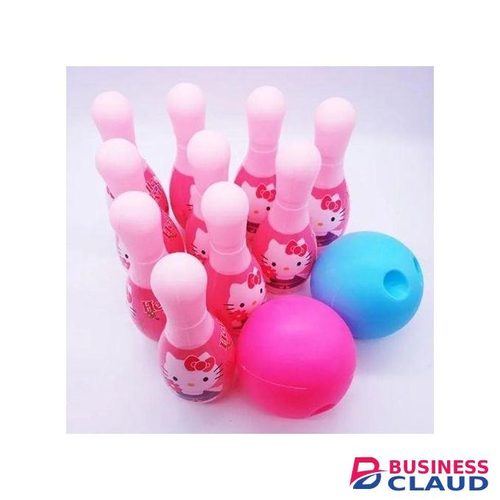 Hello Kitty Bowling Game Activities Bundle For Kids & Toddlers - Fun Indoor & Outdoor Play Set - Develops Motor Skills & Coordination