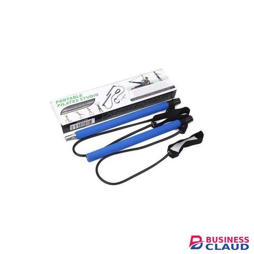 Portable Pilates Bar Kit With Resistance Bands – Home Gym Workout Equipment