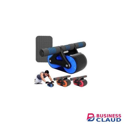 Fitness Ab Roller Coaster Wheel Automatic Rebound Belly Wheel Gym Fitness Double-Wheeled Core Roller