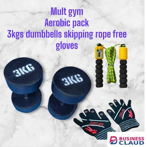 3kg Dumbbell Set And Skipping Rope