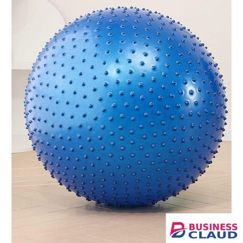 Anti Burst and Slip Resistant Yoga Spike Gym Ball Large Sensory Ball Fitness - 75cm Diameter