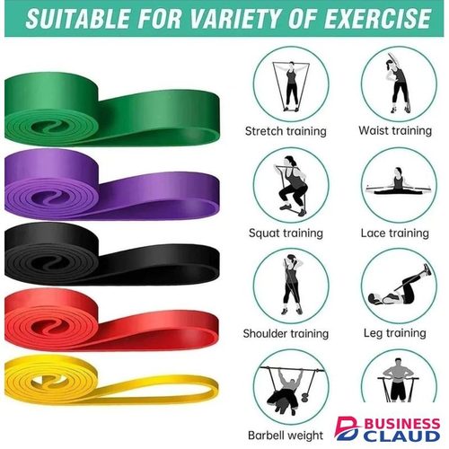 5 sets of resistance bands