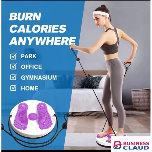 Waist Twisting Disc Board,Waist and Abdomen Slimming Machine,Waist and Hip Fitness Equipment, Fitness Massage Multifunctional Foot Fitness Equipment,Aerobic Exercise and Slimming Fitness