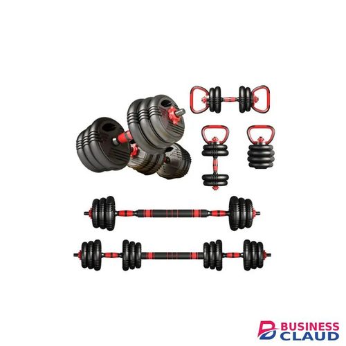 Classic Dumbbell Barbell Kettlebell Adjustable Weight Set - 40kg
