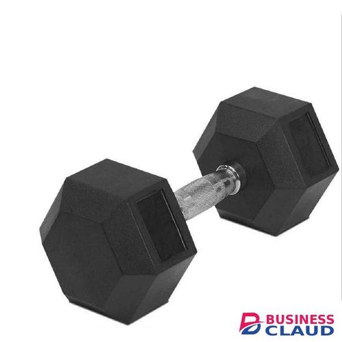 A pair Exercise & Fitness Hexagon Dumbbell set, Hand Weight For Strength Training- 12.5KG