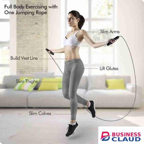 Weighted Skipping Rope Crossfit jump ropes intense cardio exercise