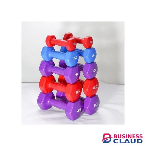1.5kg Pair Vinyl Dumbbells Aerobic Exercise