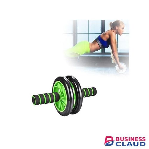 AB Wheel Double wheel Fitness Roller Training Machine For Home Gym Core Exercises