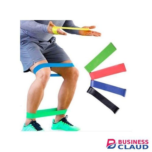 5pcs Resistance Bands Fitness Workout Rubber - Yoga Gym Strength Training Band