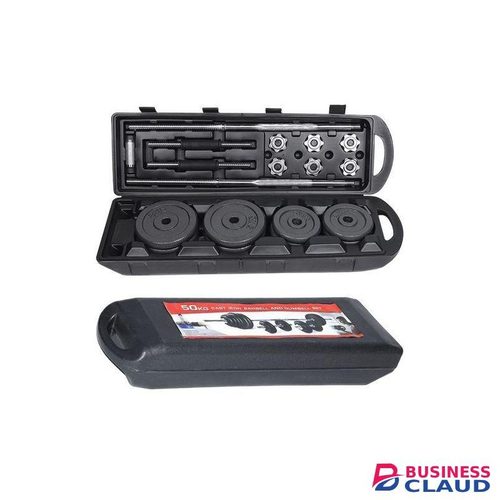 Dumbbells/barbell With A Portable Case 50kgs Set