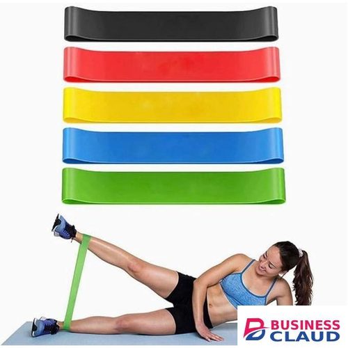 Elastic Fitness Bands with Different Levels