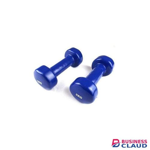 Neoprene 2kgs coated dumbells-2pairs
