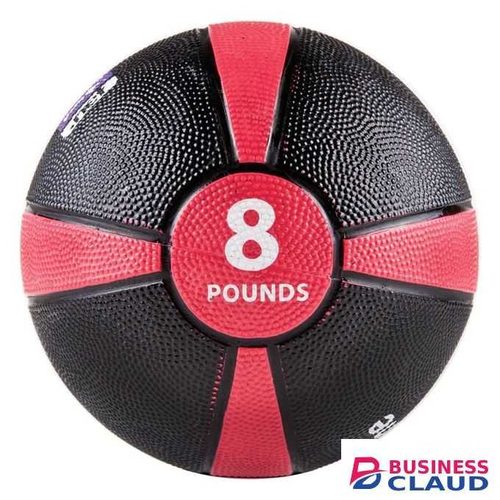 GoFit GF-MB6 - 8LB Medicine Ball - Multicolor