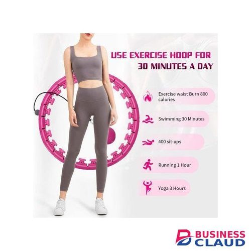 Fitness Exercise Hula Hoop Thin Waist Shaper Massager/Tummy Trimmer