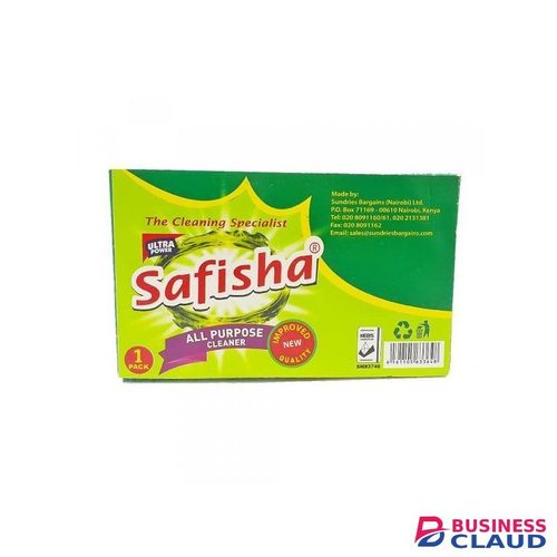 Safisha All Purpose Cleaning Sponge (1 Piece) Multi-Use Kitchen & Household Scourer Effective on Dishes, Pots & Surfaces Wholesale Carton (72 Units Available)