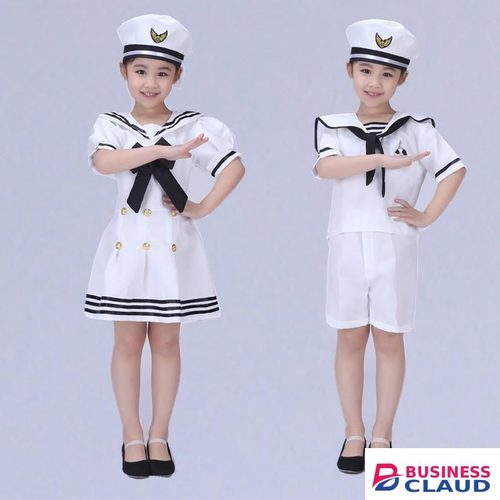 *Boys Professional Children's Marine hostess & host sailor cosplay costume*