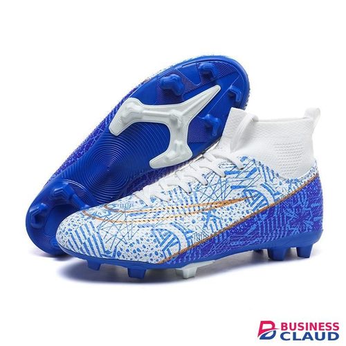 KANGERDUN Men's Football Boots Long Boots Turf Training Football Shoes Outdoor Sports Football Shoes