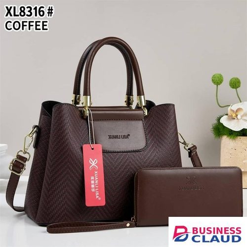 CLASSIE HANDBAG FOR LADIES COFFEE
