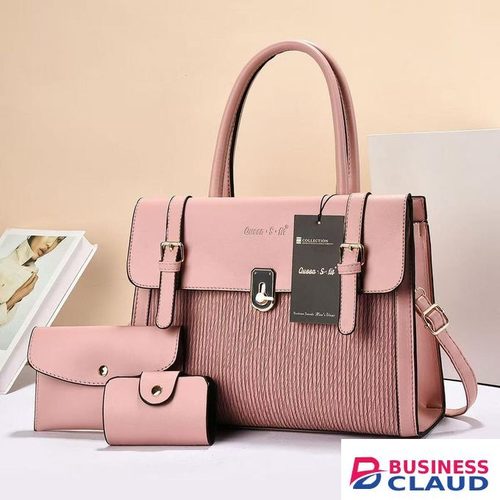 Tote Bag Elegant 3 in1 Handbag Set, Style Meets Function Queen S. fit