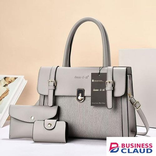 Tote Bag Elegant 3 in 1 Ladies Handbag Set
