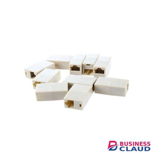915 Generation 10 Pcs RJ45 8P8C Double Ports Female Plug Telephone Adapter