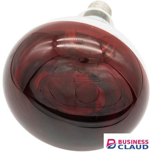 Fengrun Infrared Heat Lamp Bulb Red Light Therapy 250 Watt Dark Red Hard Explosion-Proof Glass For Chicken, Farm, Pets, Warming Bulbs Bathroom Winter
