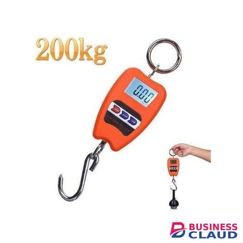 Share this product 200 KG Digital Hanging Scale with Accurate Sensors, Handheld 200Kg Mini Crane Scale with Hooks for Meat Butchery Farm Hunting Fishing Hunting Fishing Outdoor Portable Weighing Scale