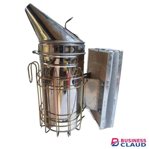 Honey Harvesting Smoker - Stainless steel - with smoker pusher
