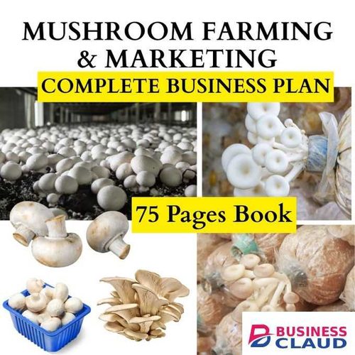 Mushroom Farming & Marketing: Complete Business Plan For Kenyans in Cable-black