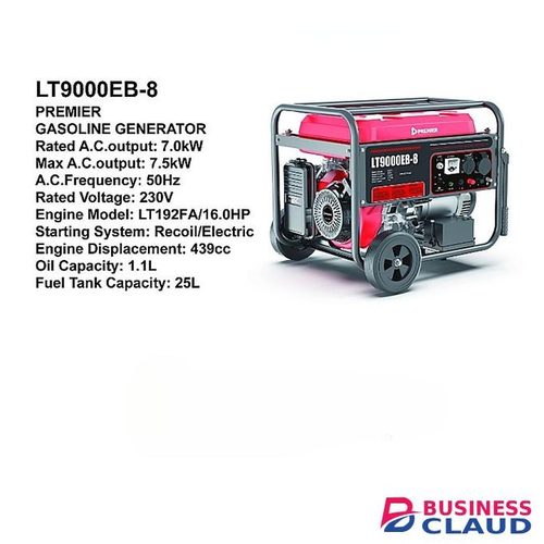 Premier Large Capacity Petrol Generator for Businesses