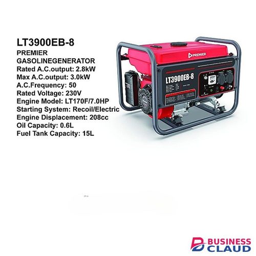Premier Petrol Generator for Shops and Offices