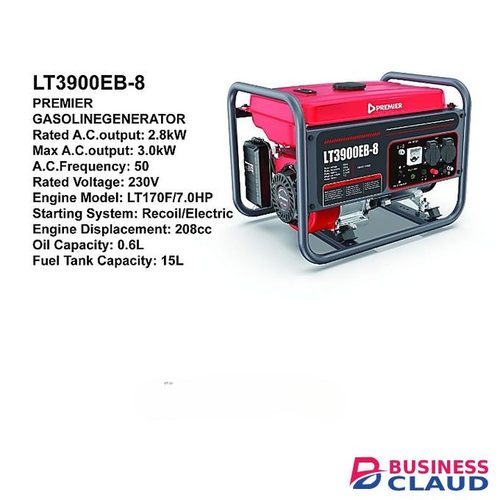 Premier 3KW Generator for Home Appliances