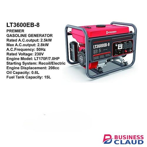 Premier Petrol Generator for Shops and Homes