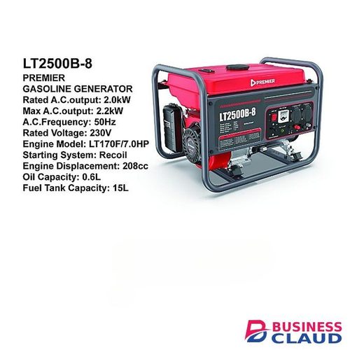 Premier 2.2KW Petrol Generator for Home Backup