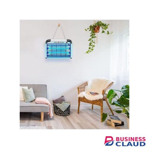 Indoor Electric Bug Zapper Mosquito Lamp with Dual UV Bulbs, 2800V Grid, and Protective Housing for Safe and Effective Pest Elimination