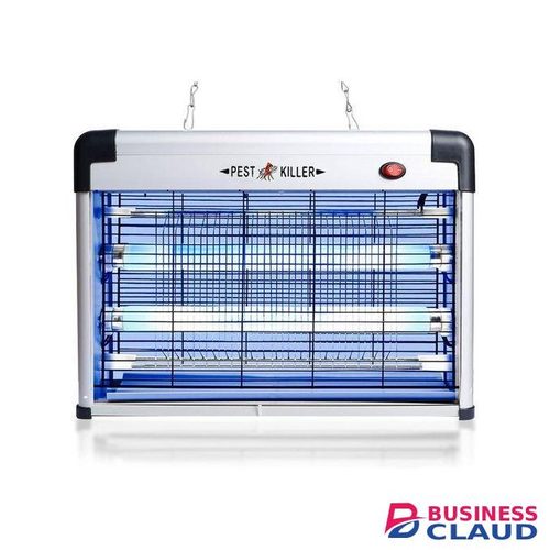 Indoor Bug Zapper Electric Mosquito Lamp with 2800V Grid, UV Bulbs, and Hanging Hook for Kitchens, Restaurants, and Residential Spaces