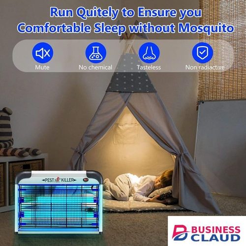 Electric Mosquito Zapper Lamp – 20W UV Insect Killer for Office, Bedroom, and Restaurant