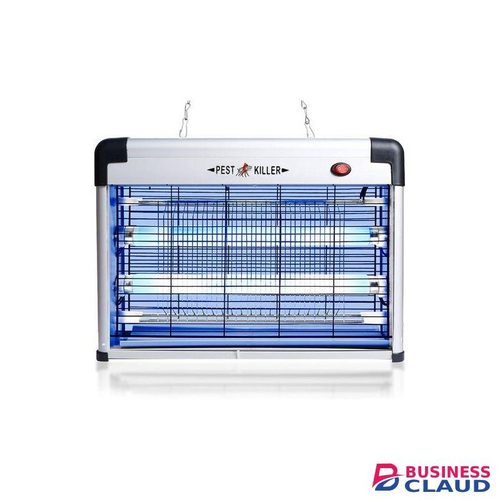 Indoor Electric Bug Zapper Mosquito Trap with Powerful 20W UV Lamps, Hanging Hook, and Easy-to-Clean Collection Tray for Pest-Free Living