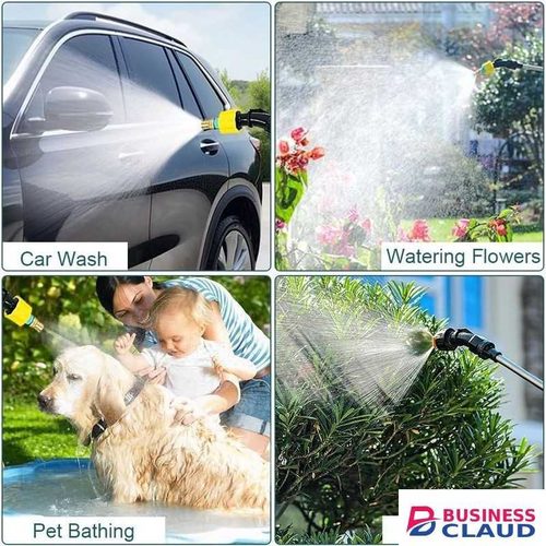 Portable Electric Garden Sprayer with 3 Nozzles and 3m Hose - For Yard Lawn Care