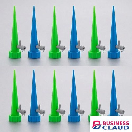 Adjustable Automatic Drip Irrigation Spikes Bottle System for Garden Flowers and Potted Plants