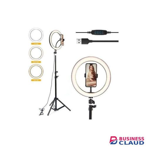 13 Inch Selfie Ring Light With 2.1M Tripod Stand And Cell Phone Holder For Live Stream/Makeup 13", 13INCH RINGLIGHT