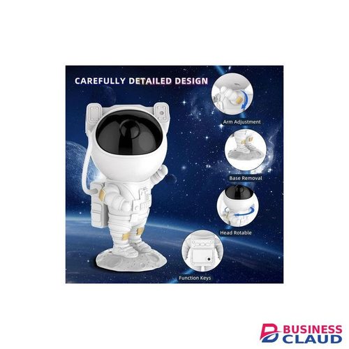 Astronaut Space Buddy Star Projector - Galaxy Projector Night Light with Remote Control, 360° Adjustable and Timer, Kids Galaxy Starry Sky Nebula Projector Lamp for Bedroom, Playroom