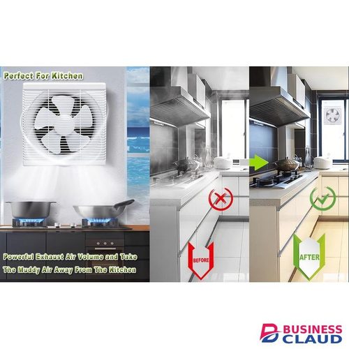 Window Wall Mounted Exhaust Fan Silent Strong Power Air