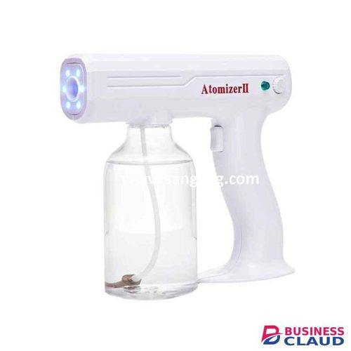 Wireless Atomizer II Blue Ray Atomizing Sprayer, Rechargeable, With Charging Cable, Ideal For Disinfecting Spaces With Mist