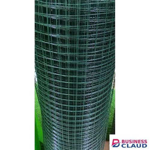 PVC Coated wire mesh - 25 meters roll - rust resistant mesh for fencing