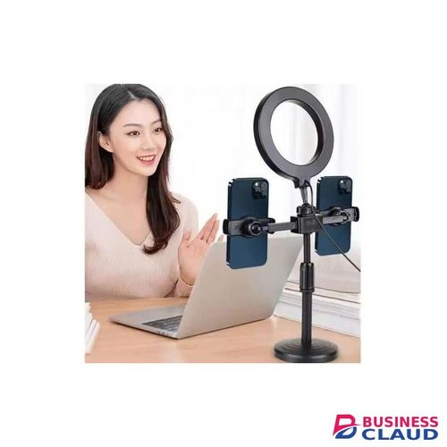 BEST Live Fill Ring Light with Stand - USB Powered LED Ringlight for Selfie, Video, Makeup & Live Streaming